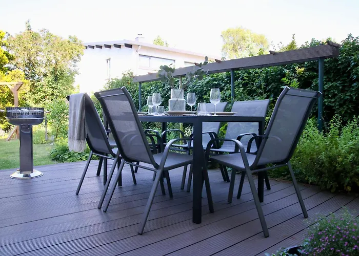 Garten, Terrasse, 93 M2, 5 Min Bis Zur Warnow Apartment Rostock